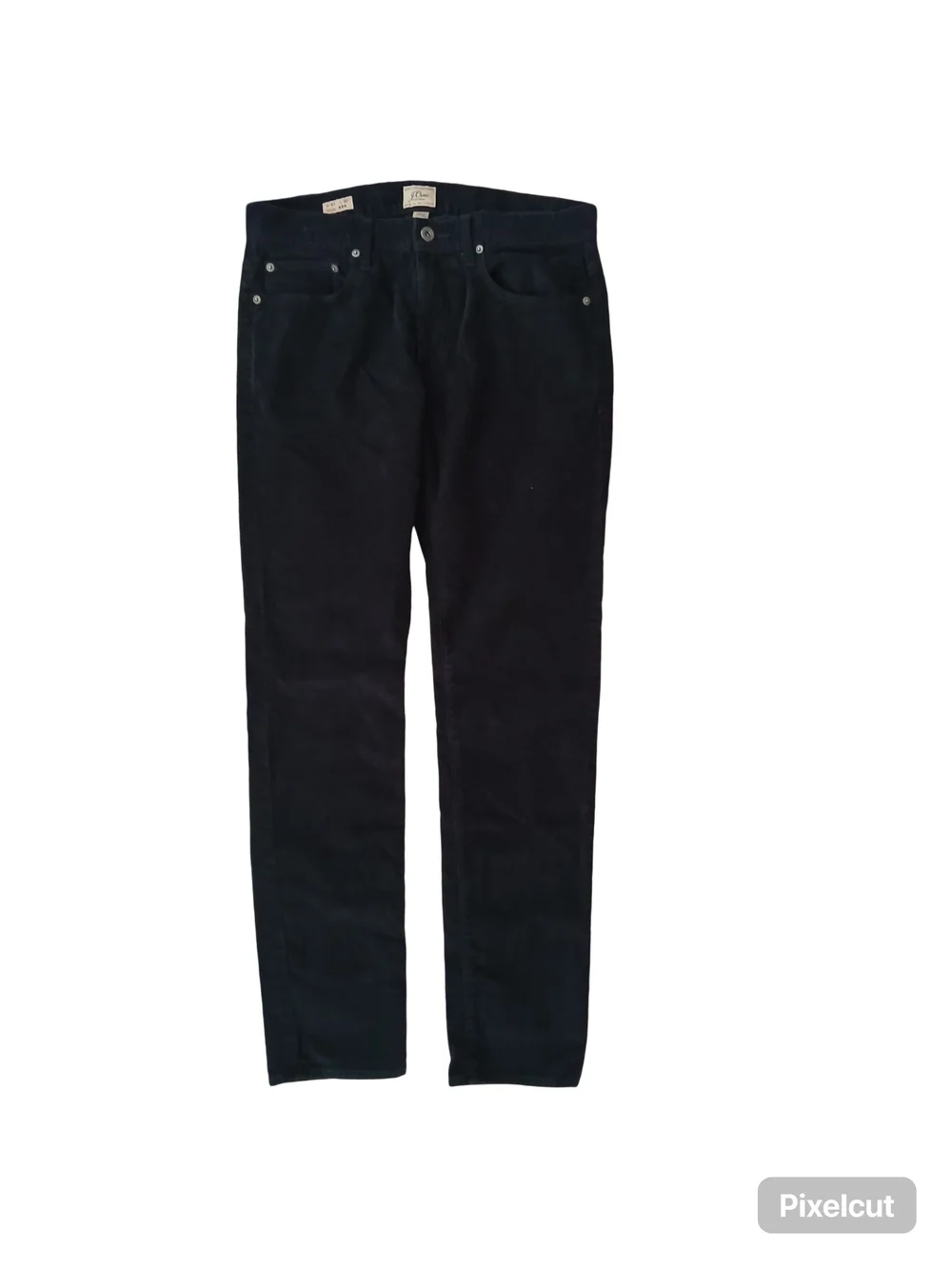 J.Crew Navy Corduroy Pants W31 L32 Style 484 Cotton Stretch Men
